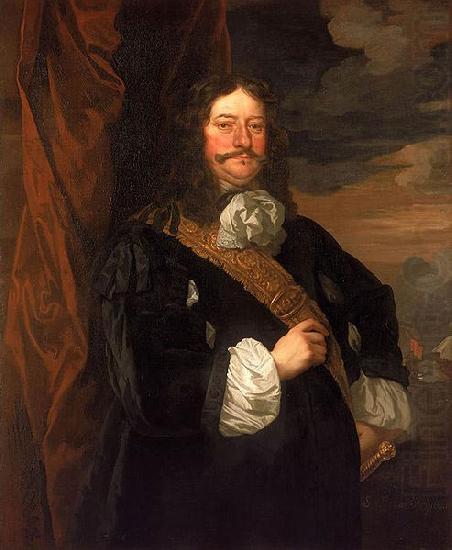 Sir Peter Lely Rearadmiral Sir Thomas Teddiman china oil painting image